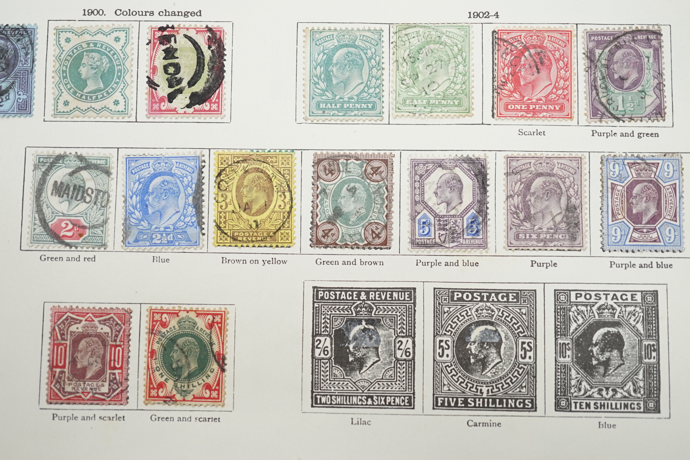 British Empire collection in two albums including 19th century stamps - Image 3 of 4
