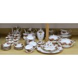 A Royal Albert ‘Old Country Roses’, a dinner and tea service