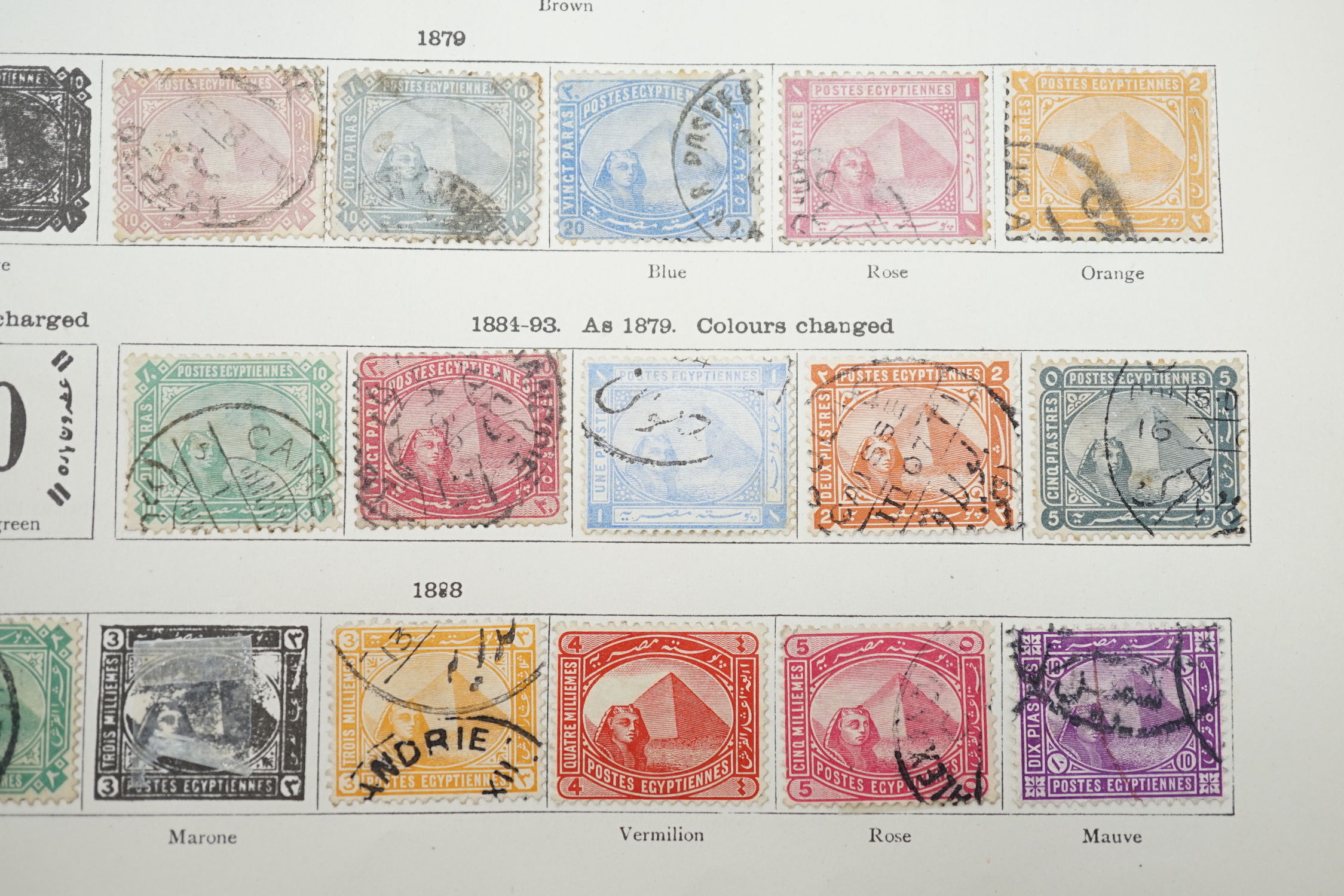 British Empire collection in two albums including 19th century stamps - Image 2 of 4
