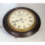 A railway-style clock and a BR hand lamp with burner and 2 signs: BR(W) Goring and Streatley