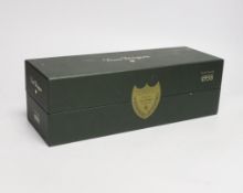 A bottle of Dom Perignon, boxed, 1998