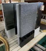 A pair of Bang & Olufsen speakers, Beolab 4500