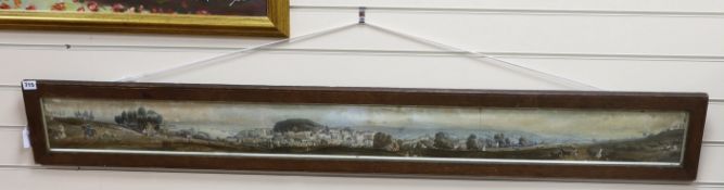 Robert Havell, coloured aquatint, A Panoramic View of Tunbridge Wells, as seen from Victoria