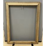 Rowley Gallery, Art Deco style ripple moulded gilt frame, aperture 90cm x 65cm