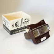 Twelve View-Masters viewers, a View-Master Projector and a Stereo Set, including several Model E