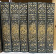 ° ° Morris, Rev. Francis Orpen - A History of British Birds, 2nd edition, 6 vols. 365 hand