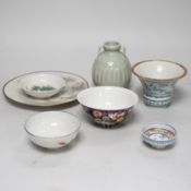 A group of various Chinese ceramics