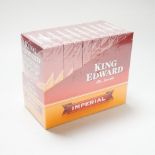 A sealed box of 50 King Edward Imperial cigars