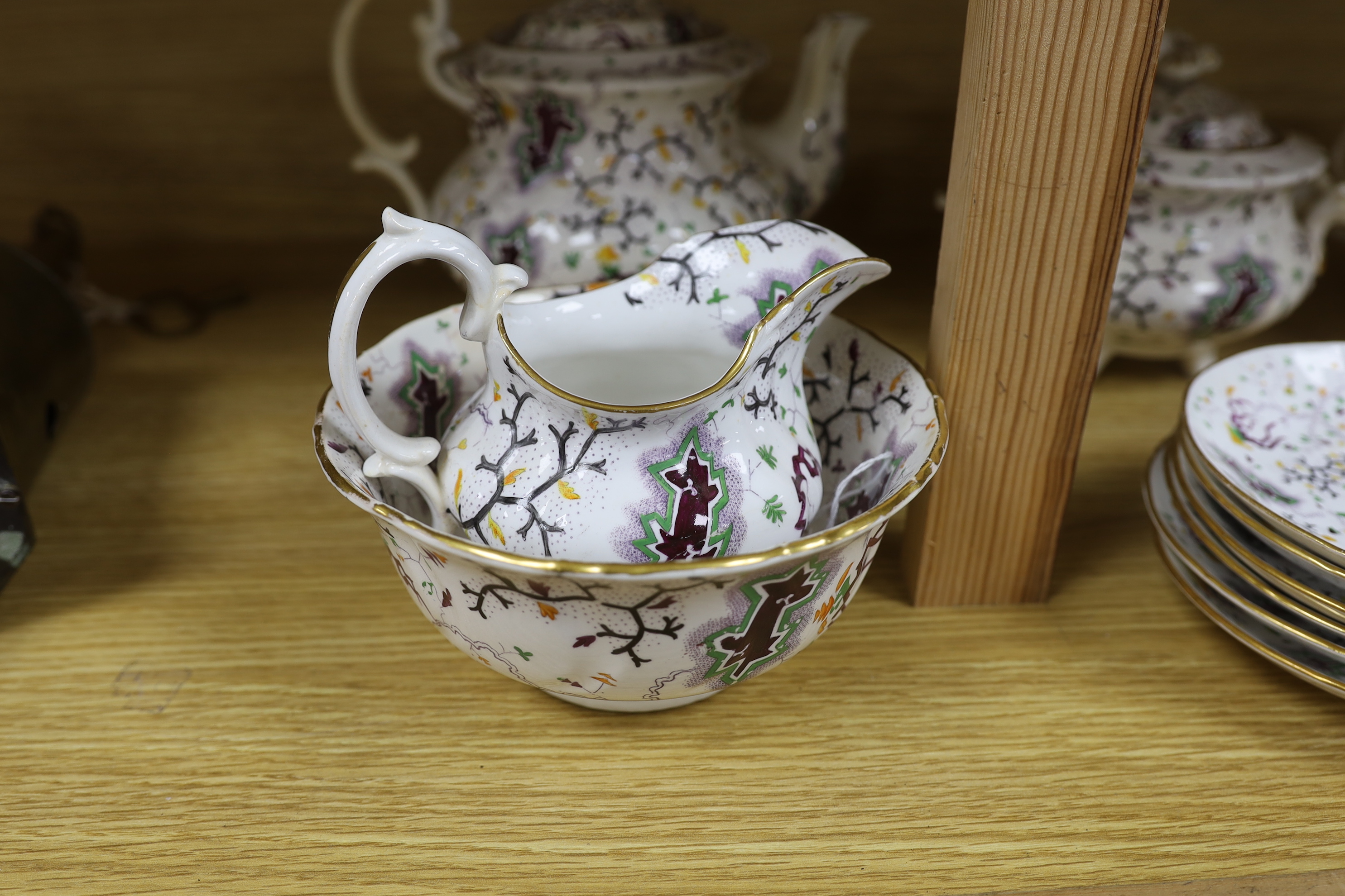 A Victorian teaset - Image 3 of 6