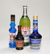 A collection of mixed liqueurs and aperitifs (17)