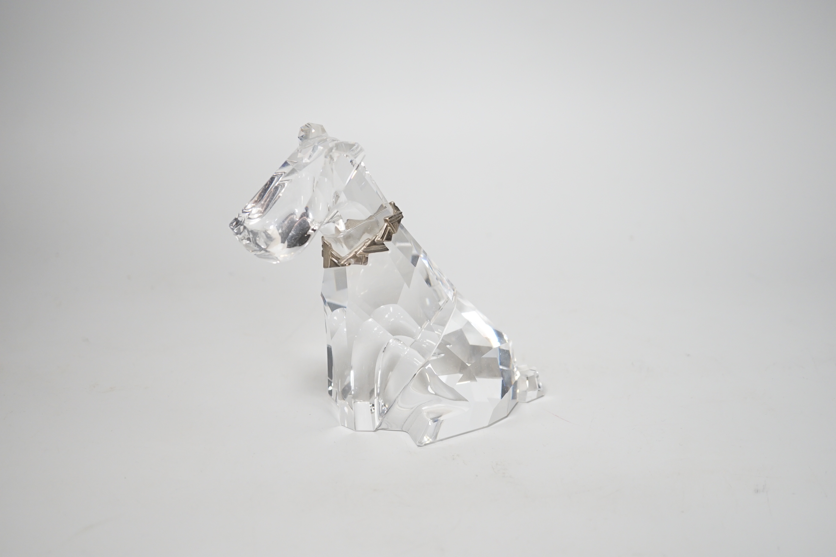 A boxed Swarovski glass terrier, 12cm - Image 2 of 5