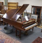 A Bechstein model Va rosewood grand piano, serial number 20333, width 146cm, length 200cm, height