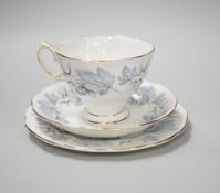 A Royal Albert 'Silver Maple' part tea service