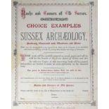 ° ° SUSSEX - Horsfield, Rev. Thomas Walker - The History, Antiquities, and Topography of the