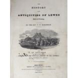 ° ° LEWES - Horsfield, Rev. Thomas Walker - The History and Antiquities of Lewes and its Vicinity, 2