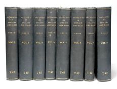 ° ° BRITAIN: Grose, Francis. The Antiquities of England and Wales, 8 vols., second edition, numerous