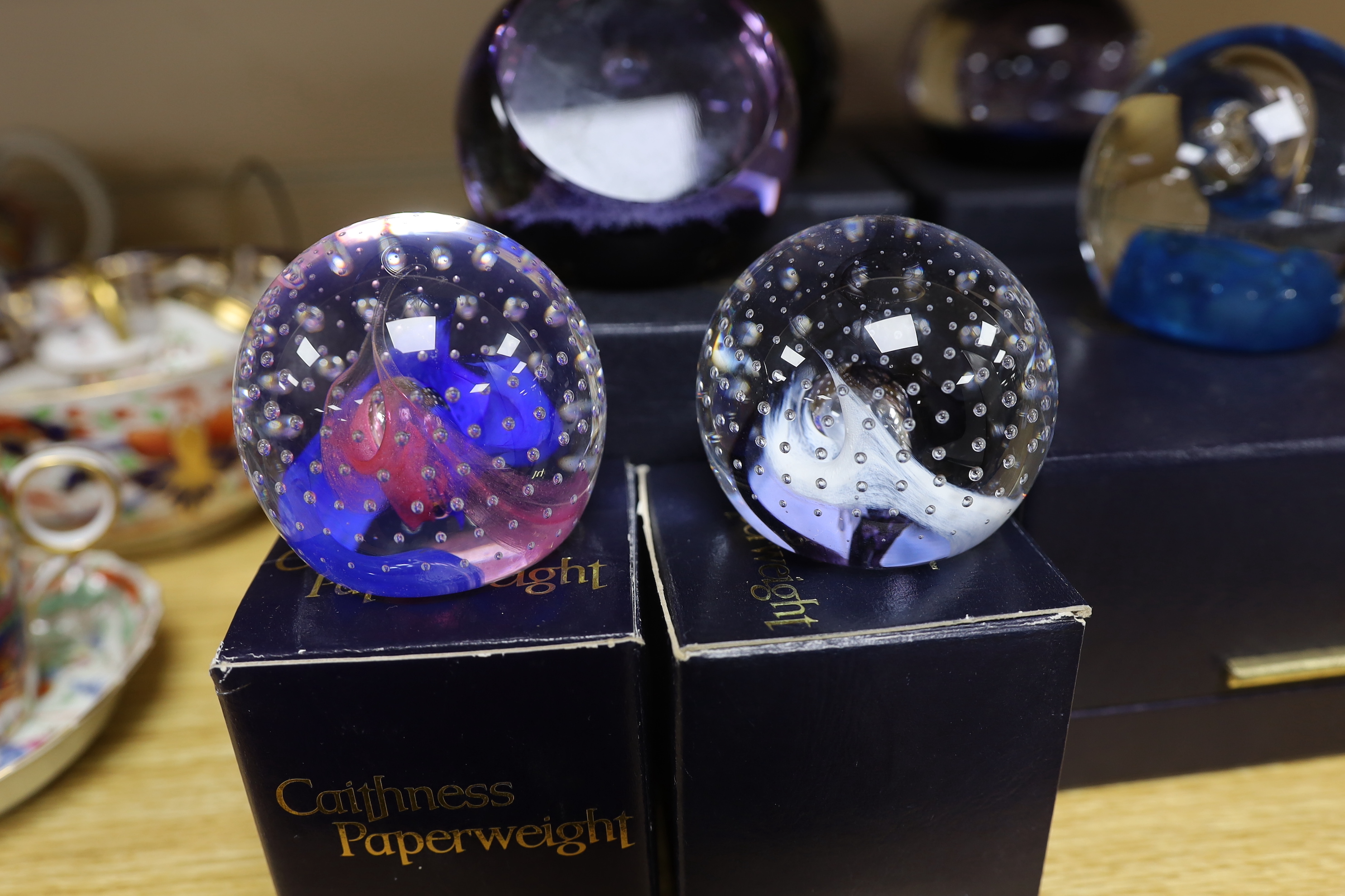 Eight Caithness paperweights, boxed, some limited edition - Image 2 of 5
