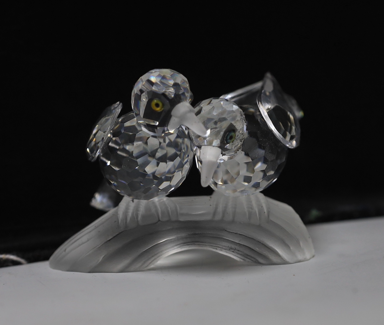 Three Swarovski Crystal ornaments, boxed - Image 4 of 5