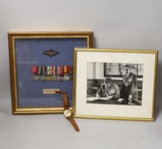 A group of sixteen dress medals awarded to Sir Geoffrey William Tuttle (1906-1989), comprising:DFC