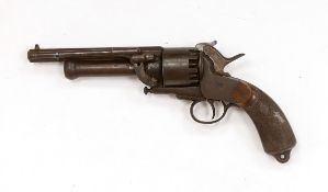 A good scarce nine short Le Matt 'Grape-Shot' single action percussion revolver, no.2083, c.1862-65,