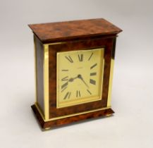 A Beyer Luxor mantel clock, boxed