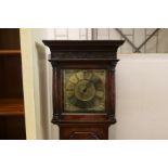 Bayley of Uttoxeter. A George III oak longcase clock, height 185cm