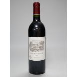 A bottle Carruades de Lafite 2003