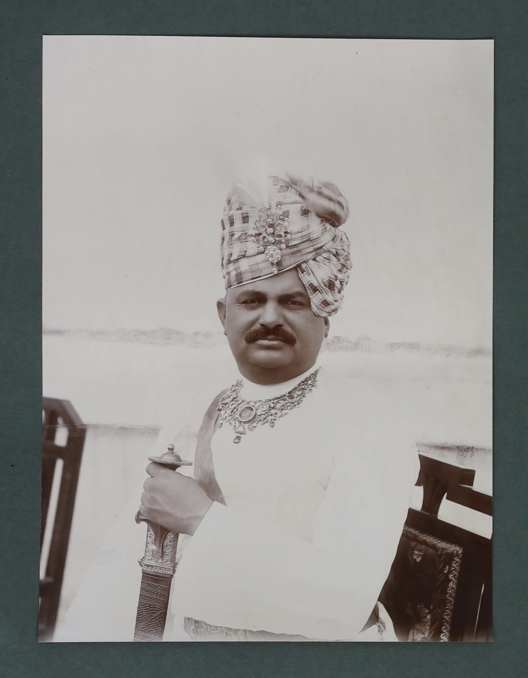 ° ° Indian Interest: CAXTON WORKS. Souvenir. 'Kathiawar Tour of His Excellency Sir George Sydenham - Image 7 of 11