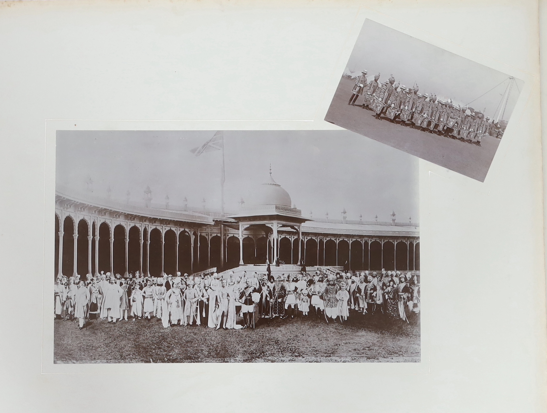 Indian / Royal Interest: VERNON & CO. Souvenir, The Imperial Visit to Delhi. Calcutta: Bombay, - Bild 11 aus 11