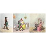 James Gillray (English, 1756-1815) ‘’Bond Street, Three o’clock’’, undated, 255 x 165mm;‘’Waltzer au