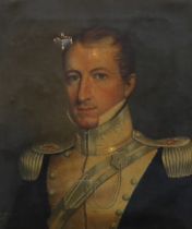 Raja Jivan Ram (Indian, fl.1815-1840) Portrait of Major Bellingham-Smith, 11th Regiment of Light