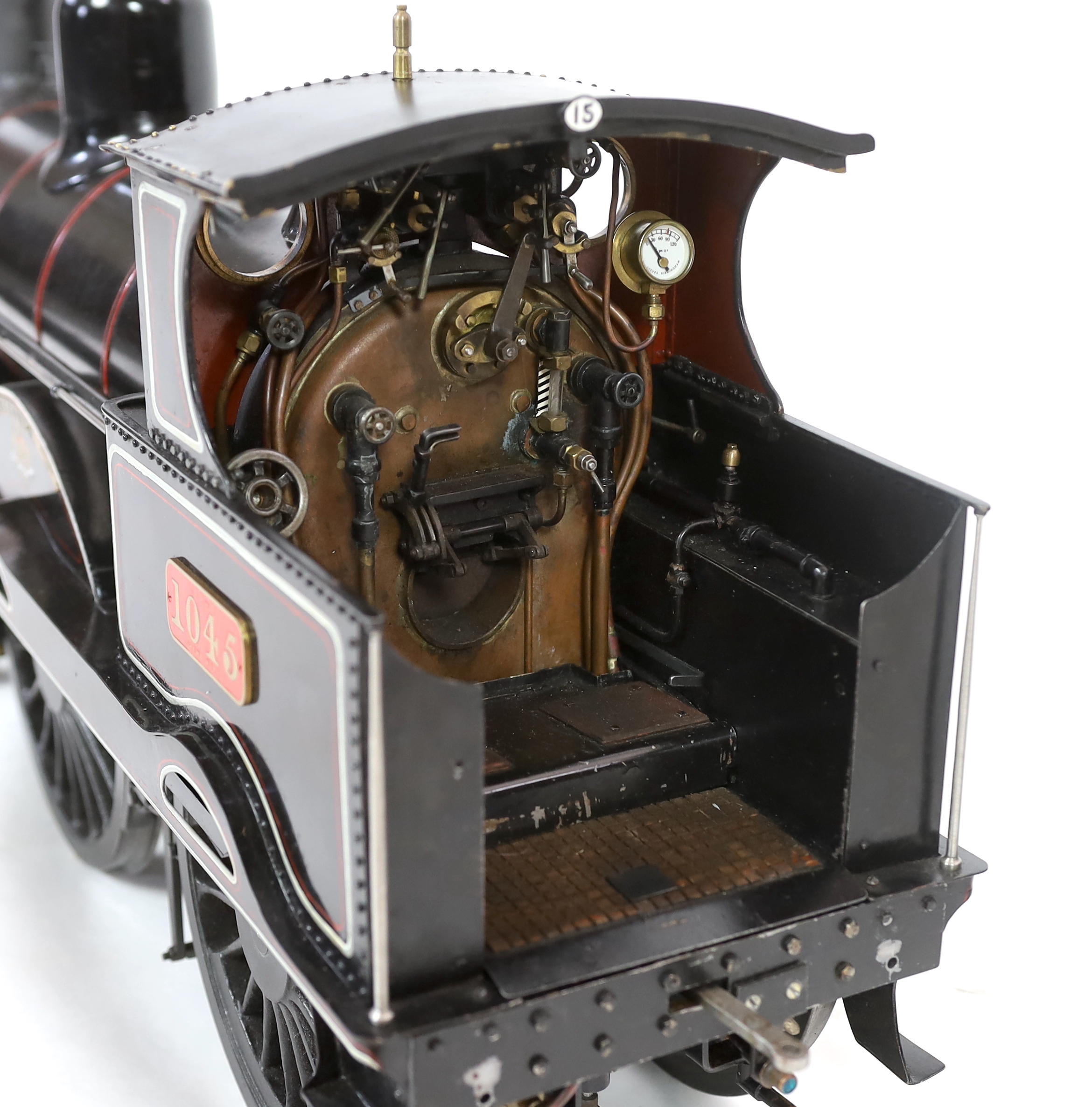 A very finely engineered scratch-built 5” gauge live steam model of a LNWR (London and North Western - Image 4 of 17