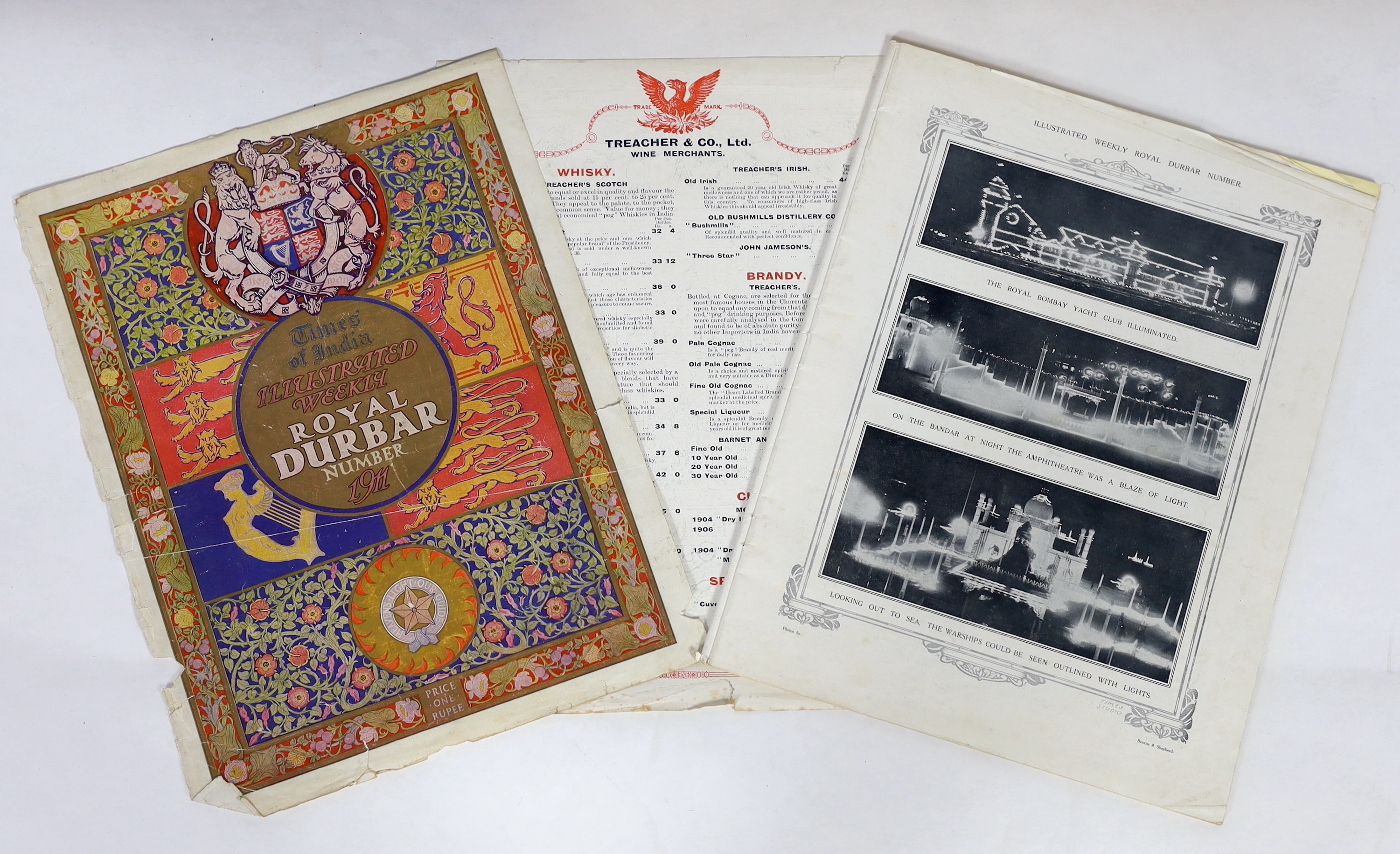 Indian / Royal Interest: VERNON & CO. Souvenir, The Imperial Visit to Delhi. Calcutta: Bombay, - Bild 2 aus 11