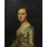Attributed to Allan Ramsay (Scottish, 1713-1784) Portraits of Samuel Waring and his spouseoil on