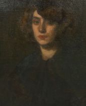 § § Sir Gerald Festus Kelly RA, KCVO, PRA (British, 1879-1972) Portrait of Mademoiselle Gabby