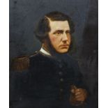 English School c.1890 Portrait of a British Naval Officeroil on canvas74 x 62cm***CONDITION