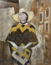 Sydney Horne Shepherd (English, 1909-1993) Portrait of the artist's wifeoil on canvas75 x 59cm***