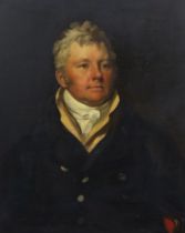 Circle of John Hoppner (British, 1758-1810) Portrait of a Captain Matthew Smith RN (1763-1840)oil on