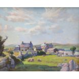 § § Samuel John Lamorna Birch, RA, RWS, RWA (British, 1869-1955) 'Old Boleigh'oil on boardsigned,