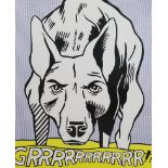 Roy Lichtenstein (American, 1923-1997) 'GRRRRRRRRRRR!!' 1965offset colour lithograph on wove