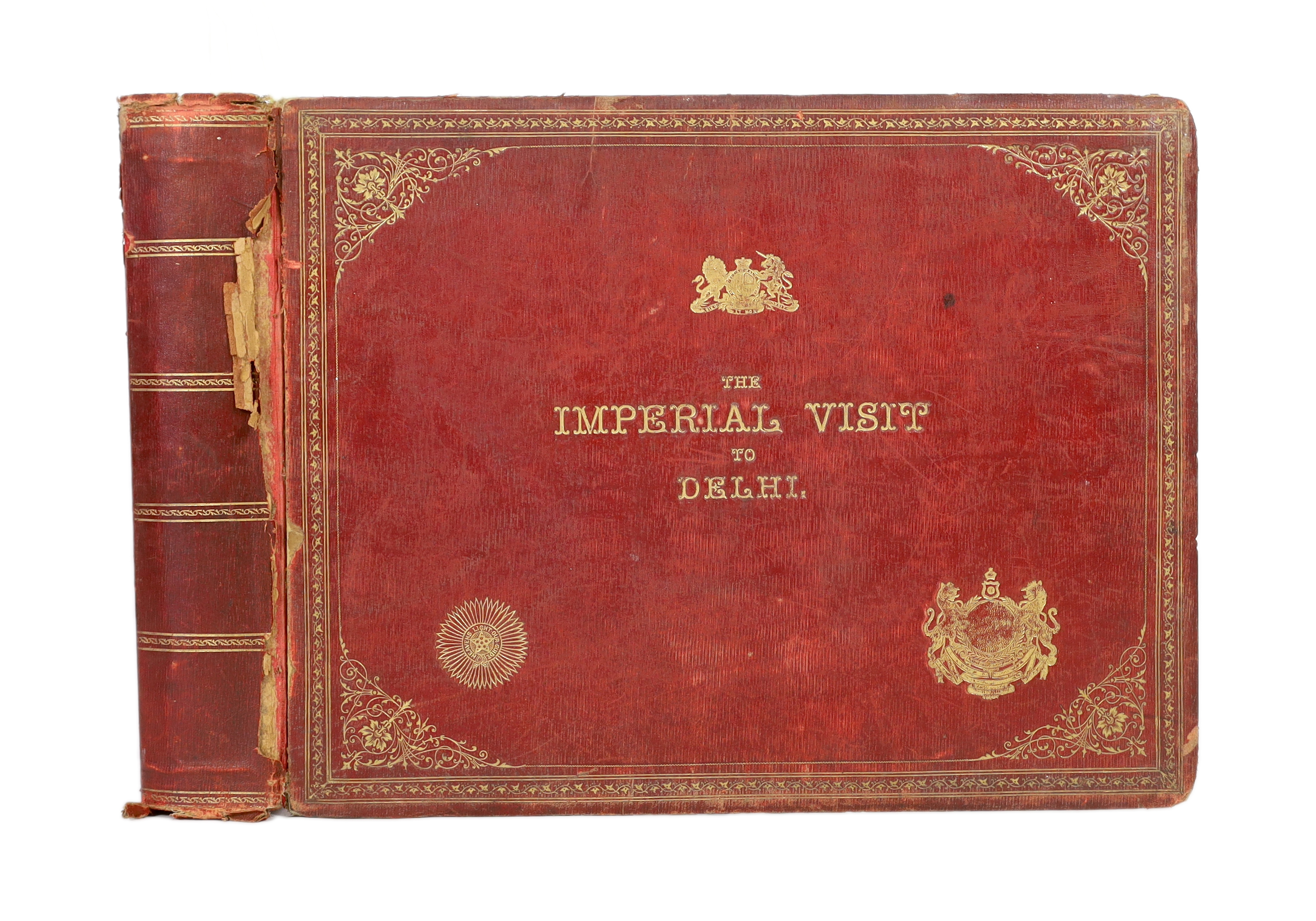 Indian / Royal Interest: VERNON & CO. Souvenir, The Imperial Visit to Delhi. Calcutta: Bombay,