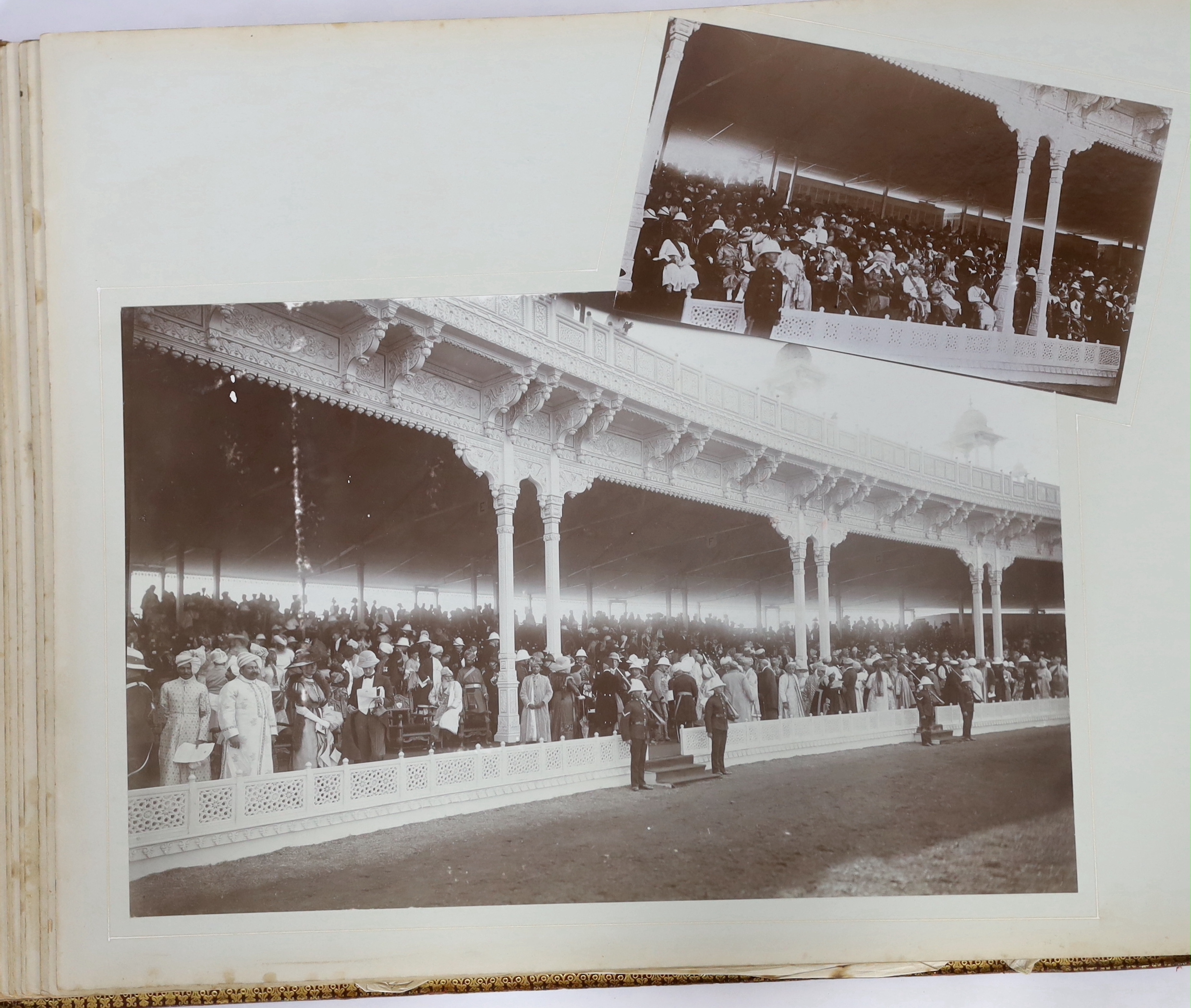 Indian / Royal Interest: VERNON & CO. Souvenir, The Imperial Visit to Delhi. Calcutta: Bombay, - Bild 9 aus 11