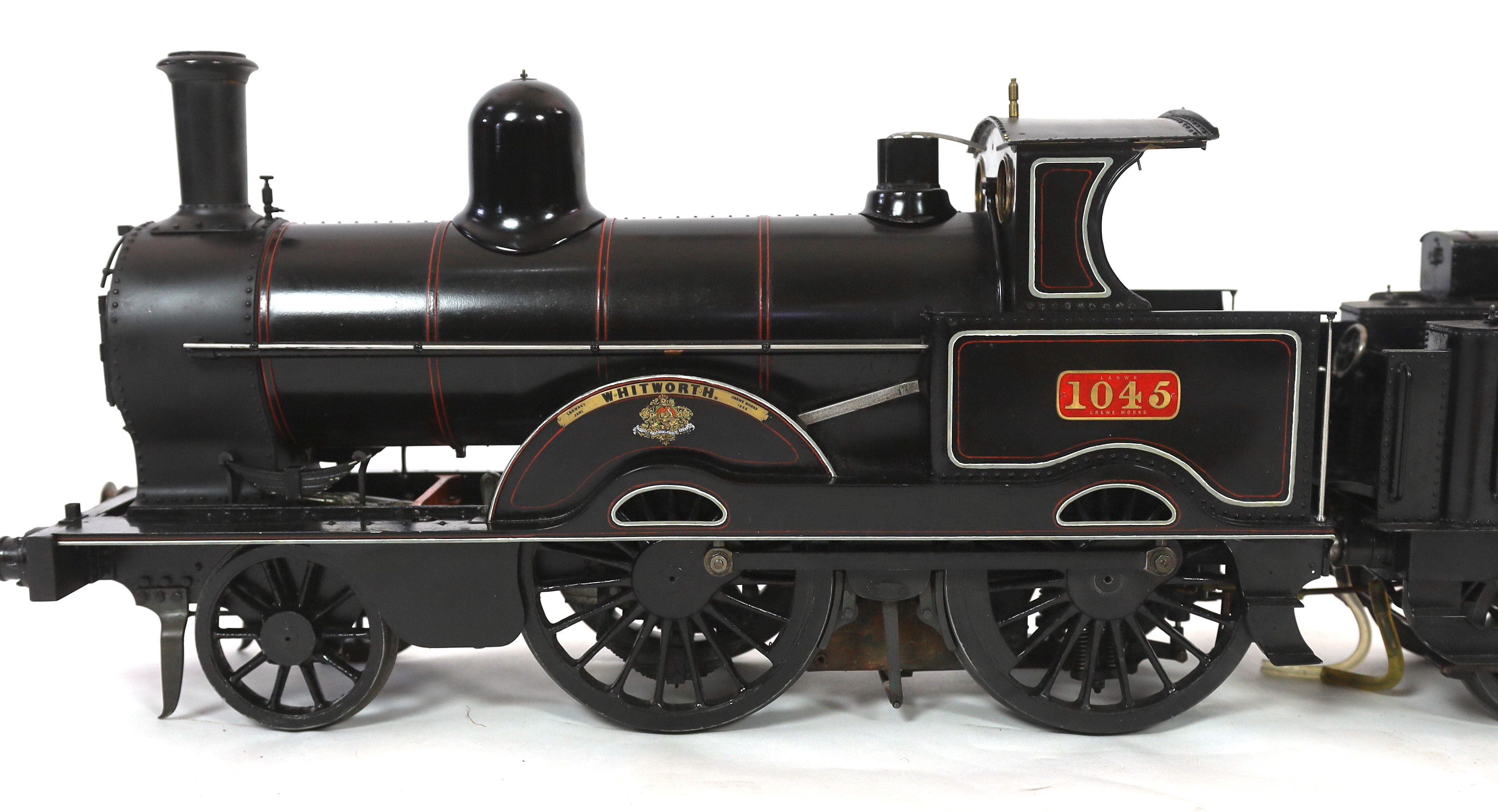 A very finely engineered scratch-built 5” gauge live steam model of a LNWR (London and North Western - Image 2 of 17