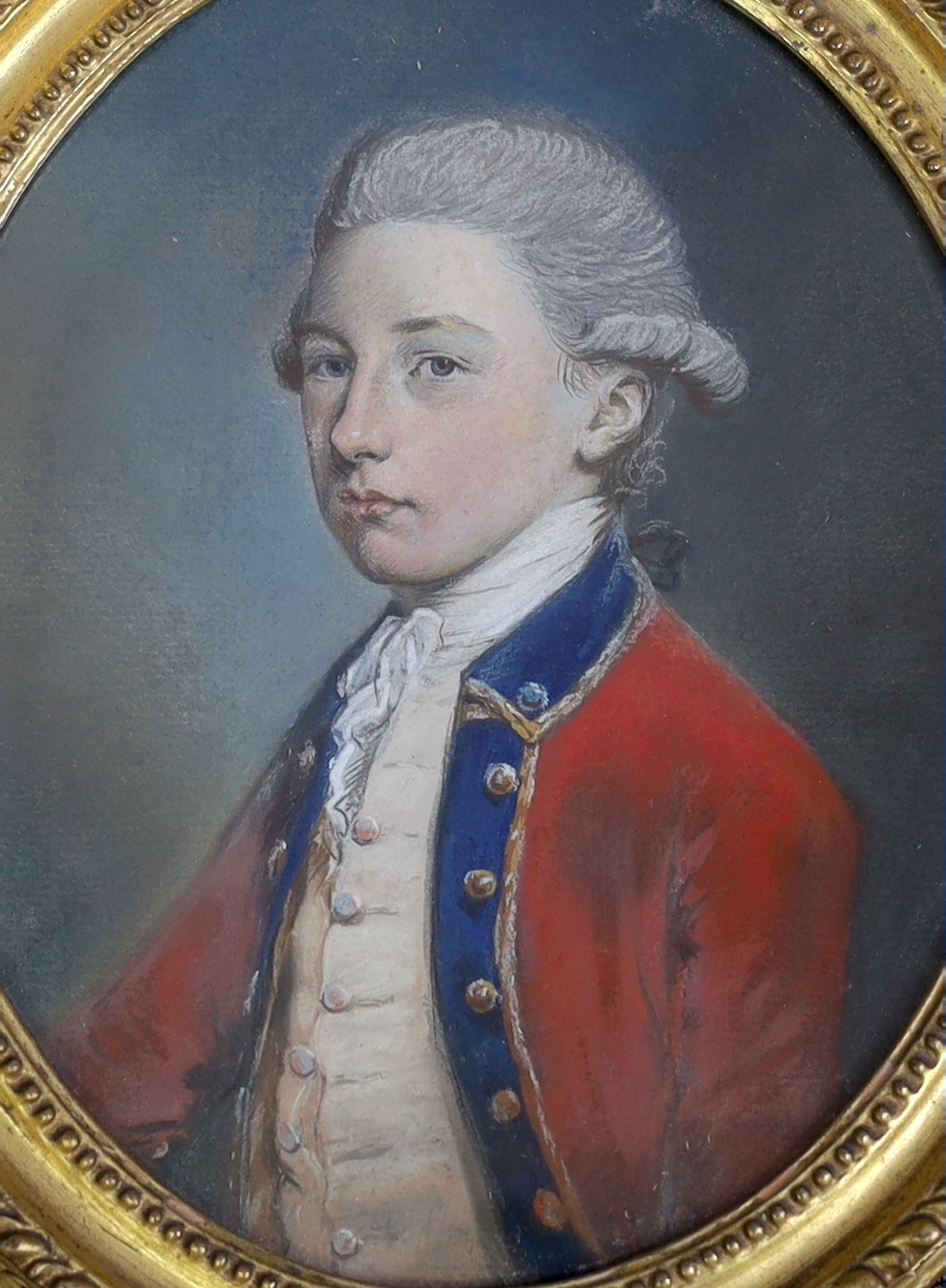 Attributed to John Russell, RA (English, 1745-1806) Portraits of General John Smith (b.1764), 2nd - Bild 2 aus 4