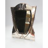 A WMF silver plated Art Nouveau easel mirror, impressed marks, 39cm high***CONDITION REPORT***PLEASE