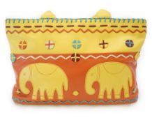 A Radley 'Ethnic Elephant' rare grab bag from 2004, Elephants and Scottie dog design, with