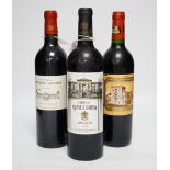 One bottle of Chateau Ducru-Beaucallou, Saint- Julienne grande cru classe Medoc 1996, one bottle