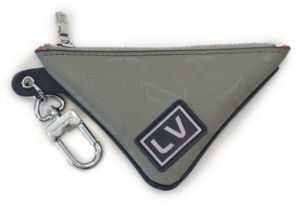 A Louis Vuitton MP2217 Monogram Satellite Porto Cre Pouch Bag Charm/ Key Ring Pouch, 10cm x 9.5cm
