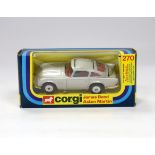 A boxed Corgi (270) James Bond Aston Martin, a 1970s issue in striped window box