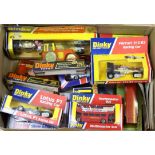 Thirteen boxed Dinky Toys, Including: 3x Lotus F1 Racing Car (225), a Ferrari 312/B2 Racing Car (